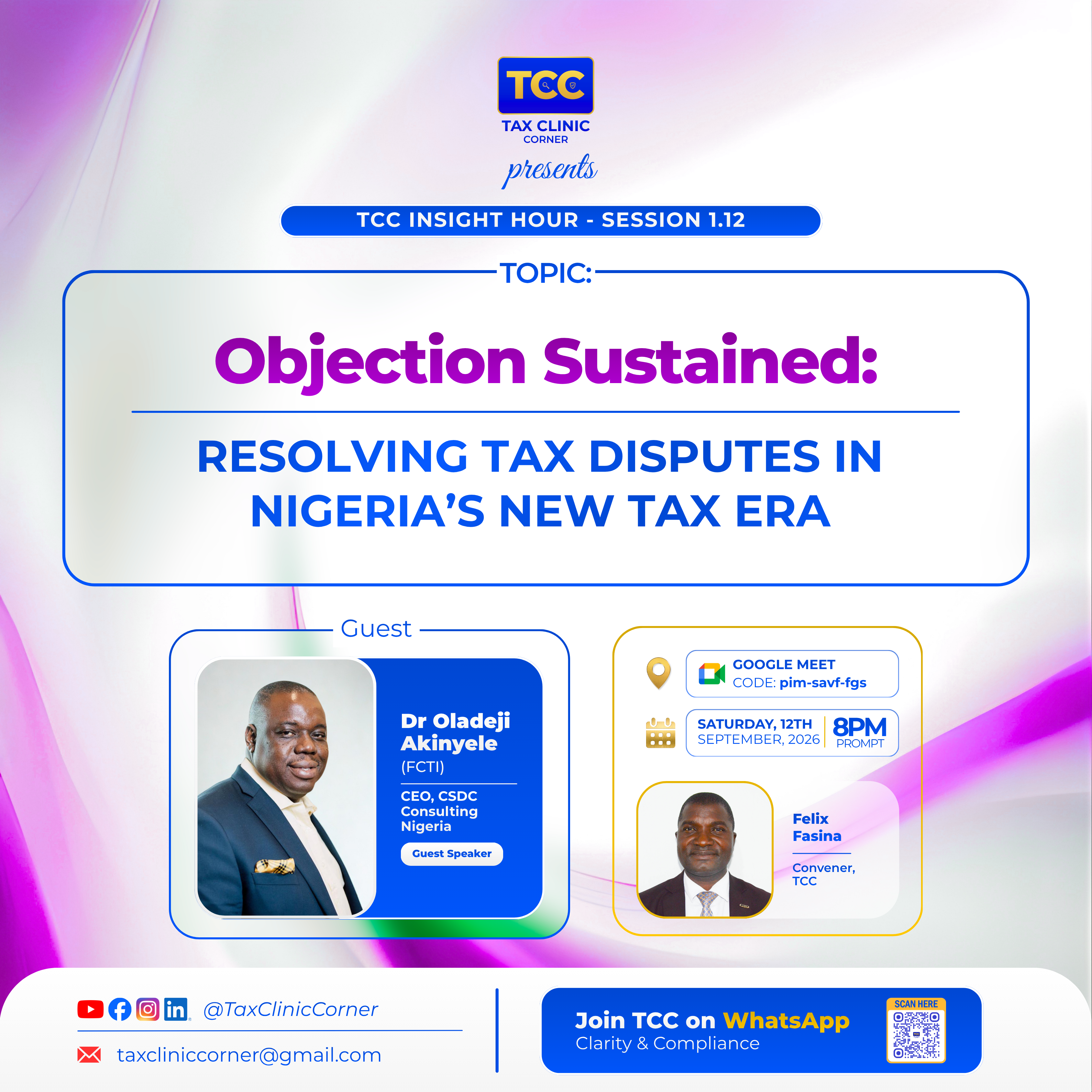 TCC Insight Hour Flyer 12